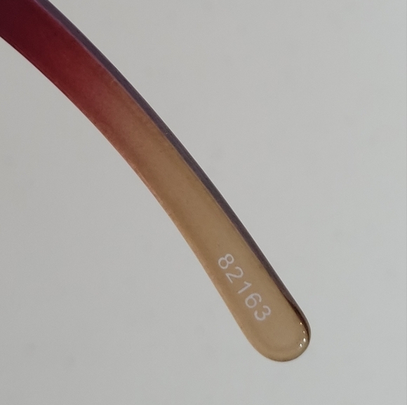 Liz Claiborne Women's Oversized Purple Ombre Metal Swivel Hinge Sunglasses - Picture 8 of 10